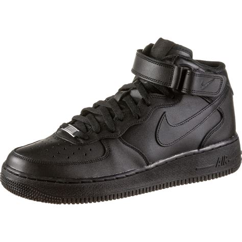 nike airforce hoog zwart|nike force 1 zwart.